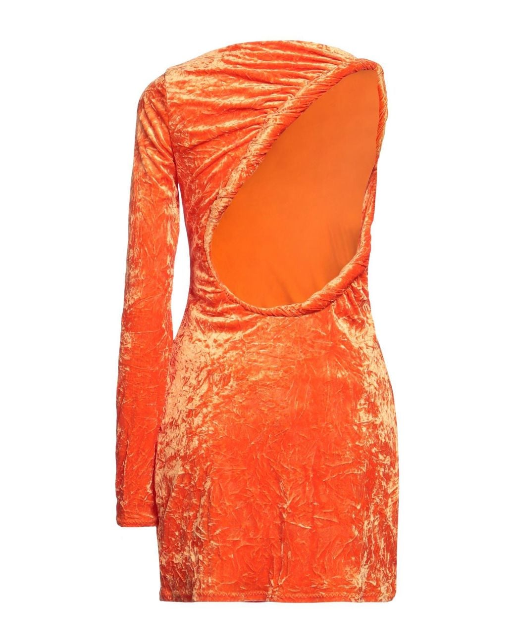 Versace Orange Mini Dress