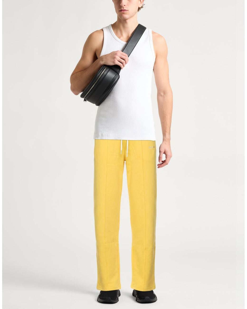 Berna Yellow Pants Cotton for men
