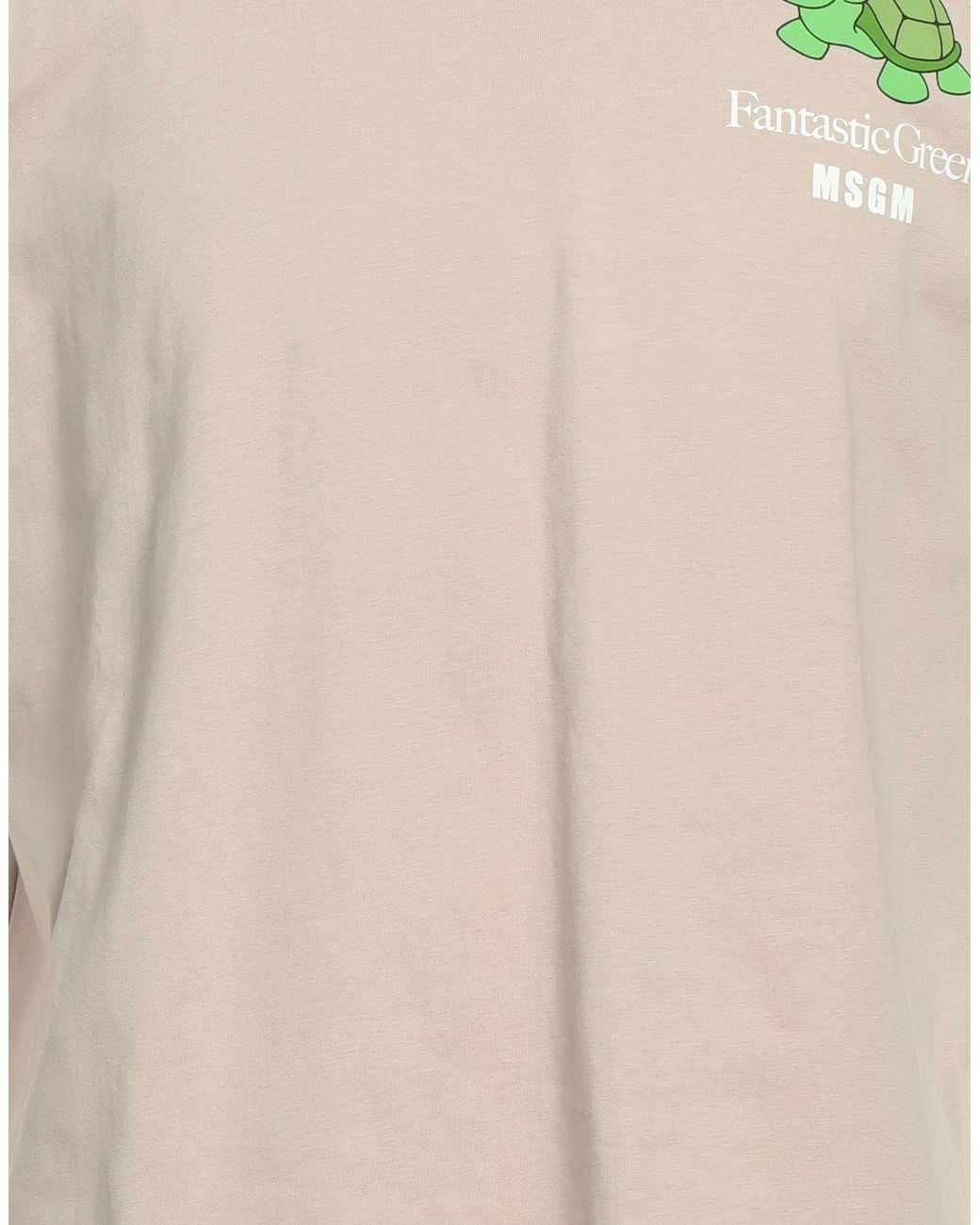 MSGM White T-shirt for men