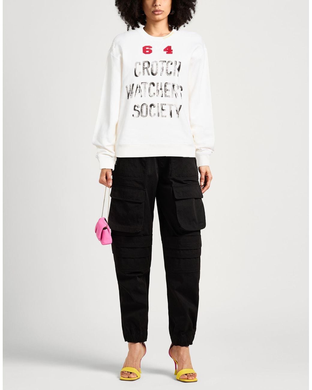 DSquared² White Sweatshirt Cotton