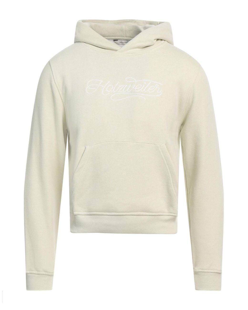 Holzweiler White Light Sweatshirt Organic Cotton, Recycled Polyester for men