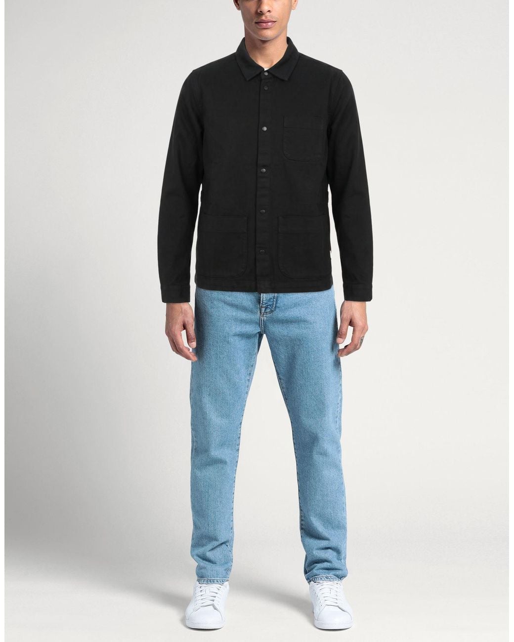 Folk Black Jacket for men