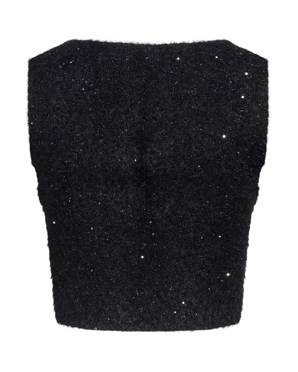 Sandro Black Waistcoat