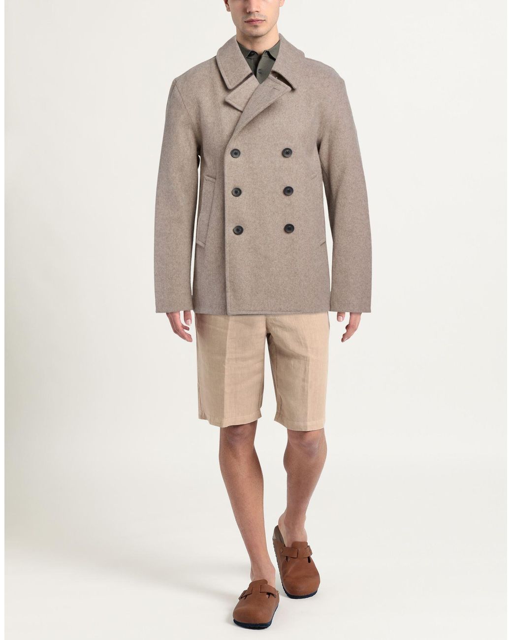 People Of Shibuya Natural Coat for men