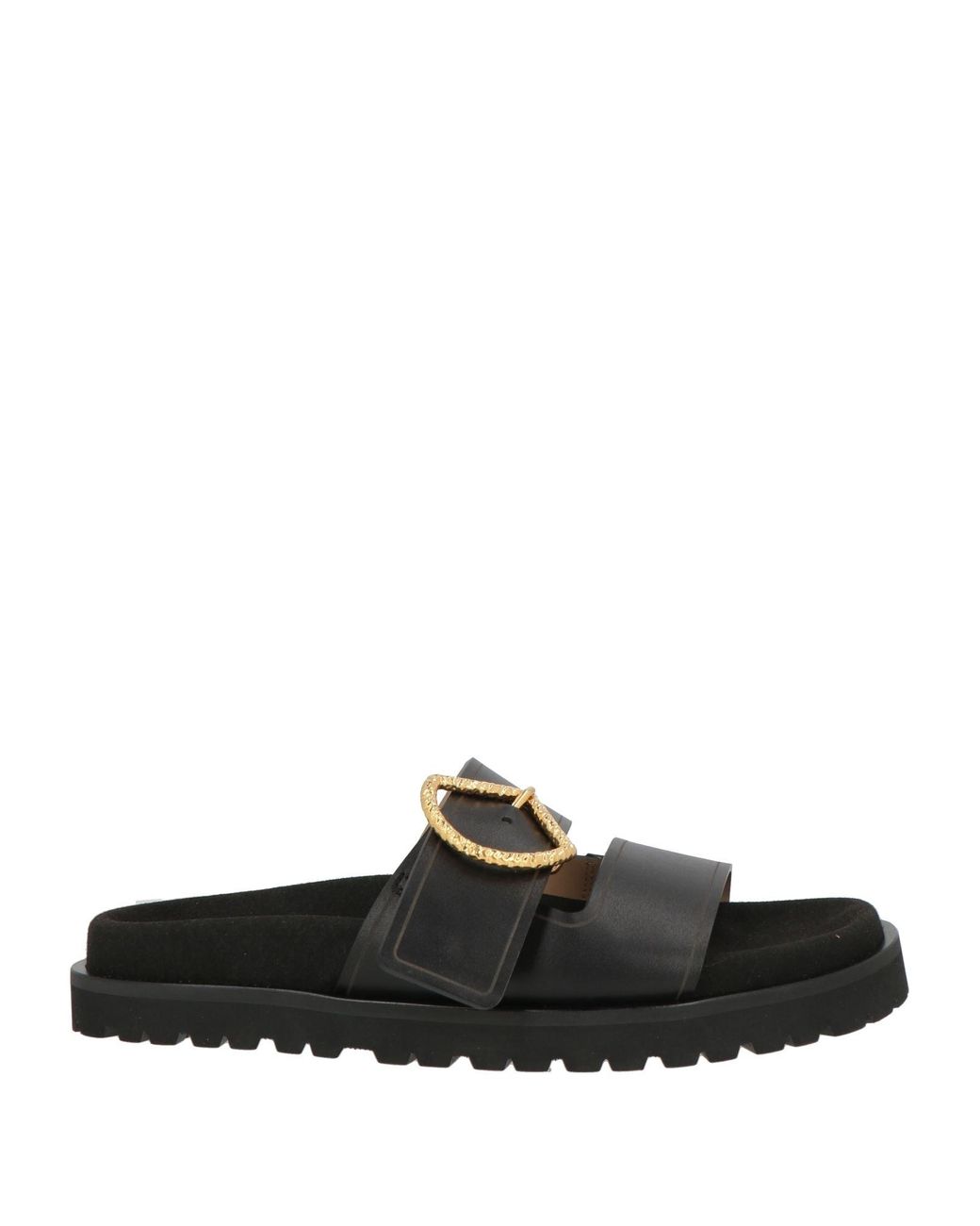 Sergio Rossi Black Sandals Leather