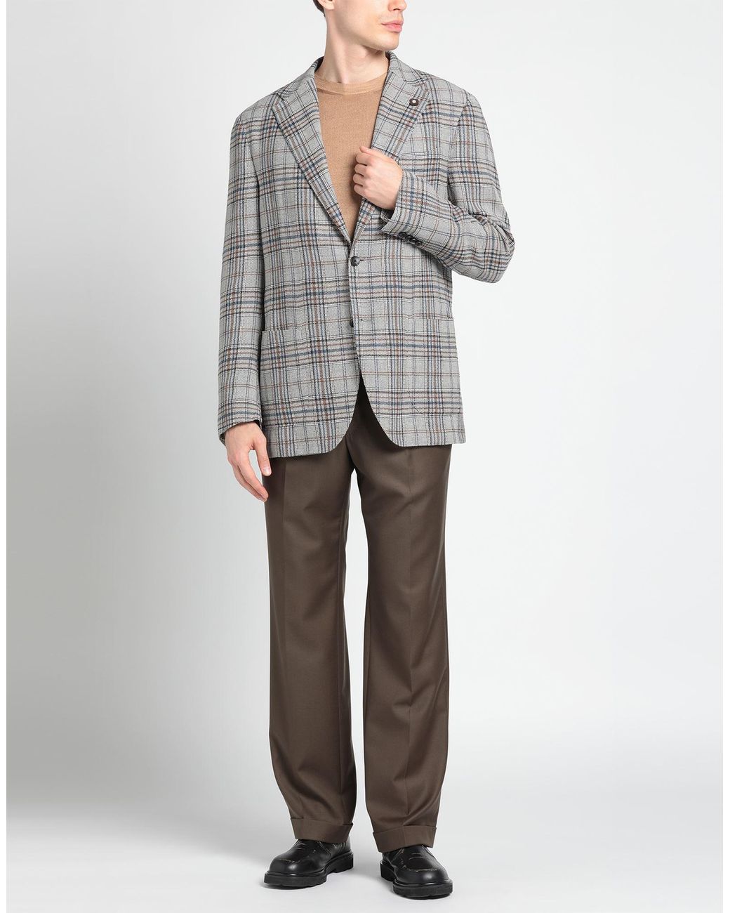 Lardini Gray Blazer for men