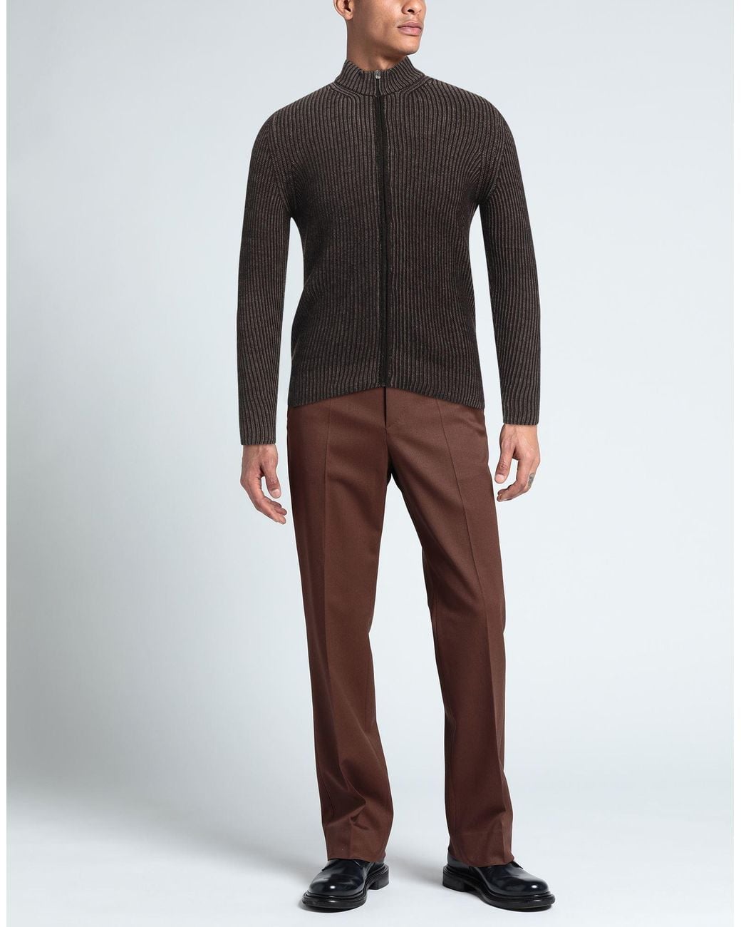 Cashmere Company Black Cardigan for men