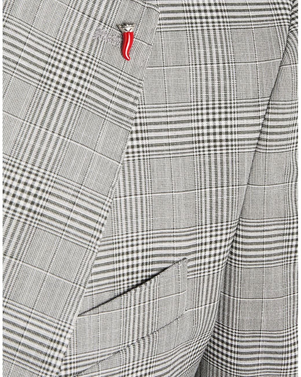 MULISH Gray Suits for men