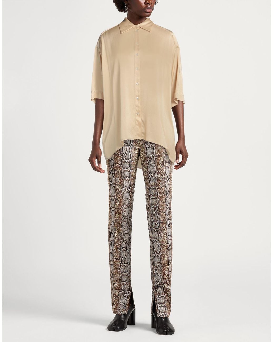 Ottod'Ame Natural Sand Shirt Viscose