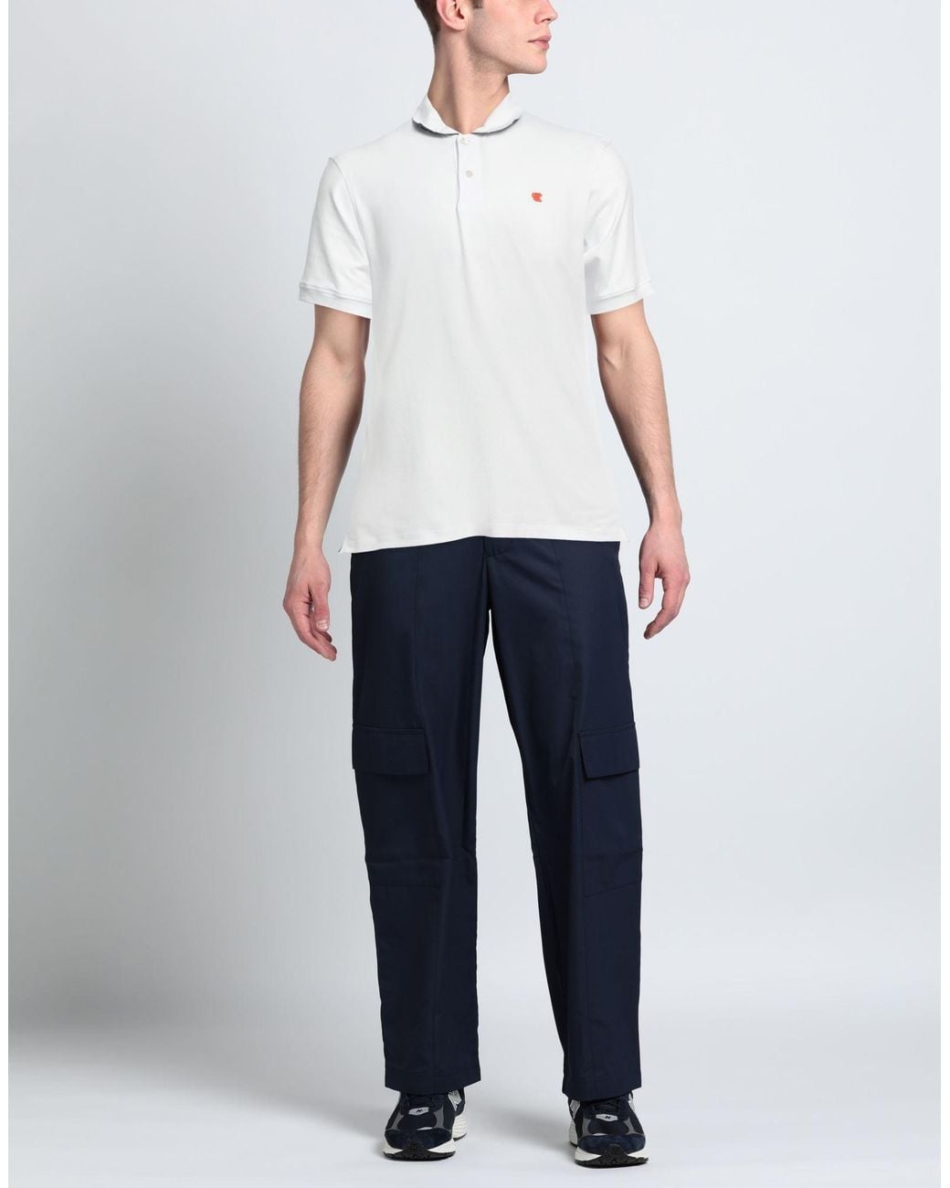 Gallo White Polo Shirt for men