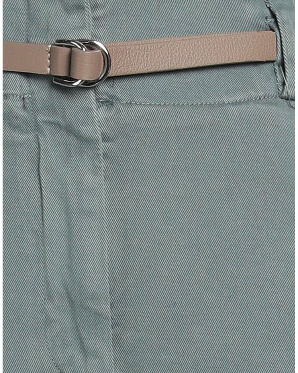 Peserico Blue Pants Cotton, Elastane