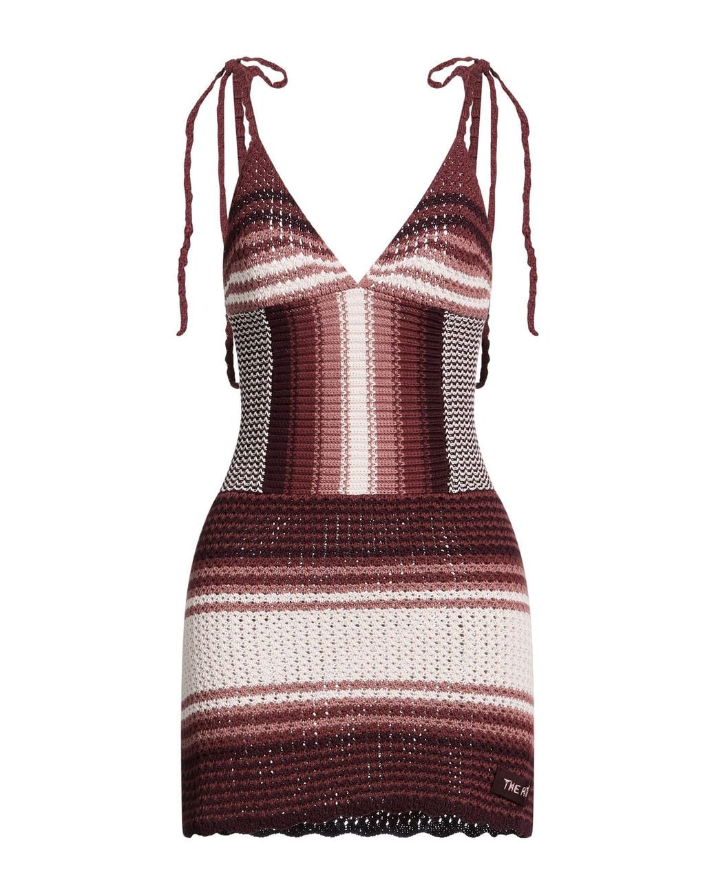 The Attico Red Mini Dress