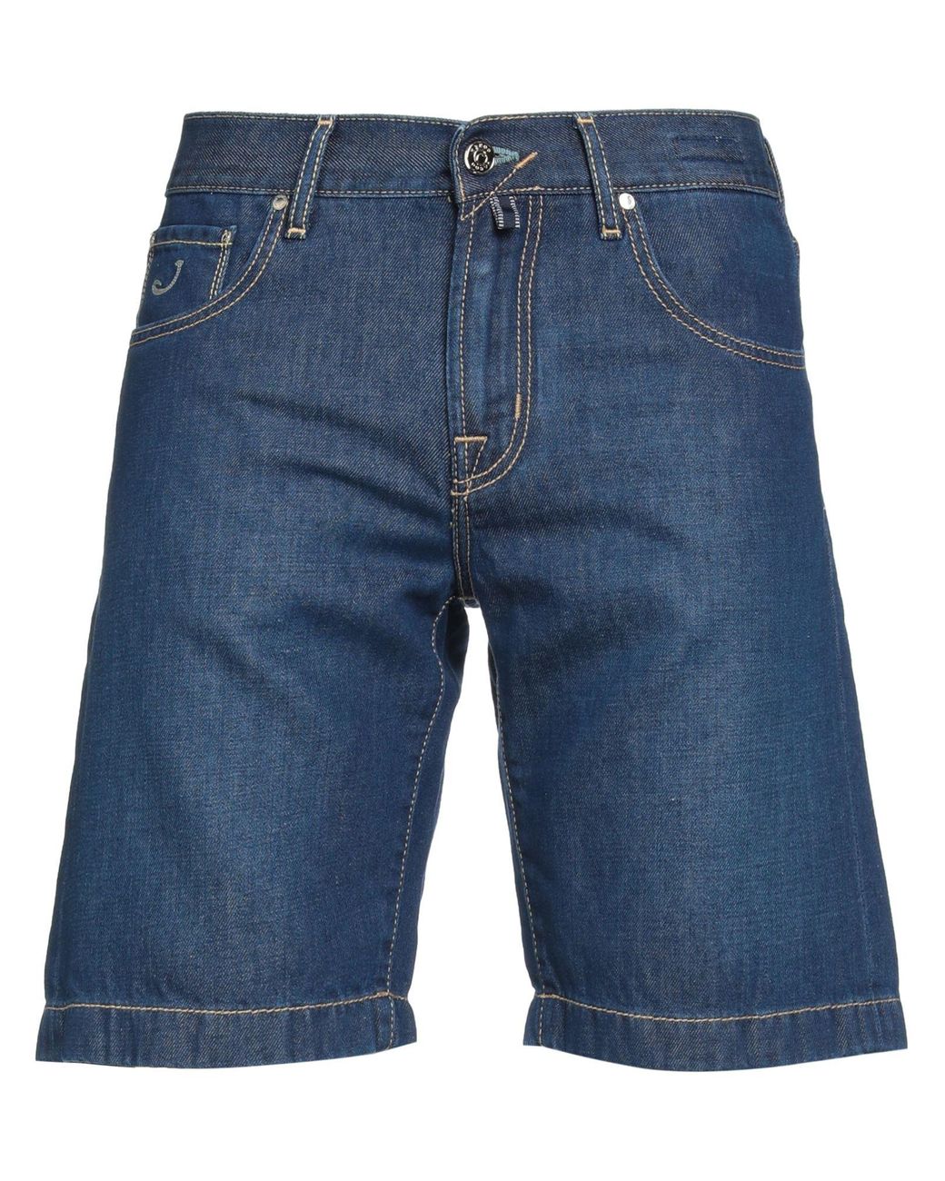 Jacob Cohen Blue Denim Shorts for men
