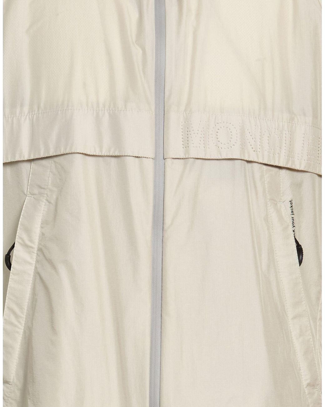 Moncler Natural Jacket Polyamide for men