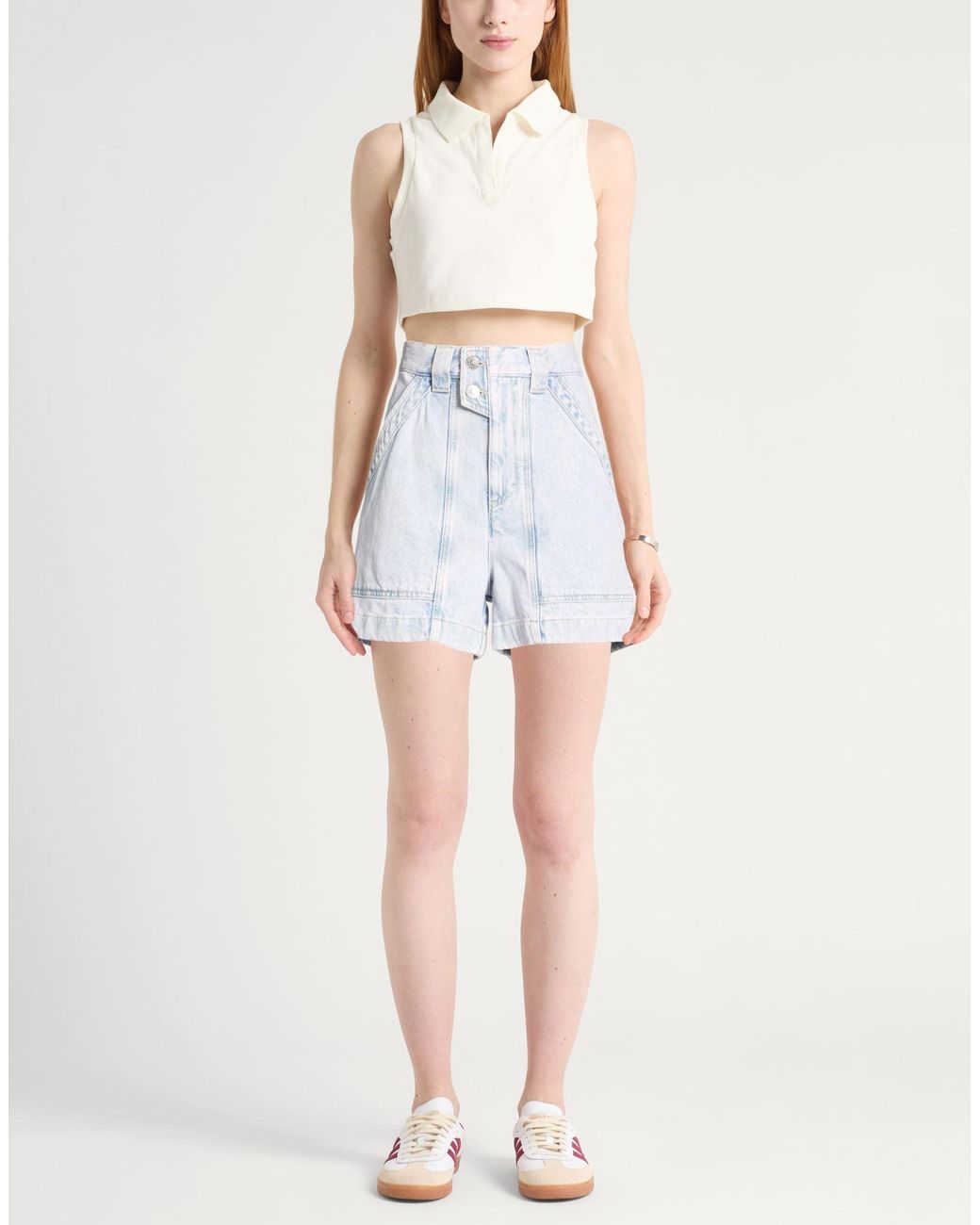 Isabel Marant Blue Denim Shorts