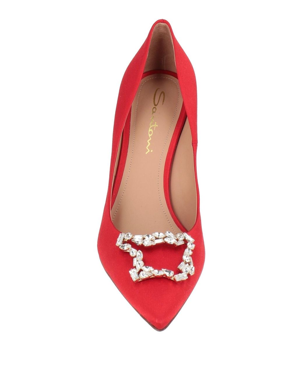 Santoni Red Pumps