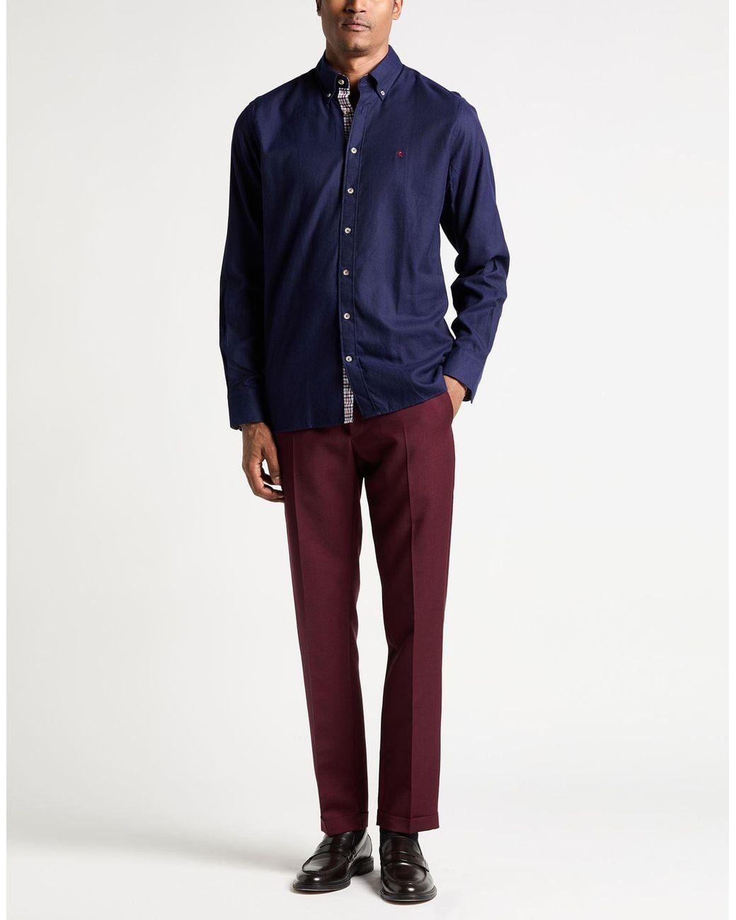 Camisa Hackett de hombre de color Blue