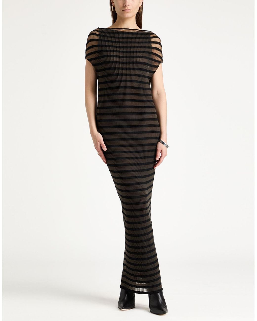 Jean Paul Gaultier Black Maxi Dresses