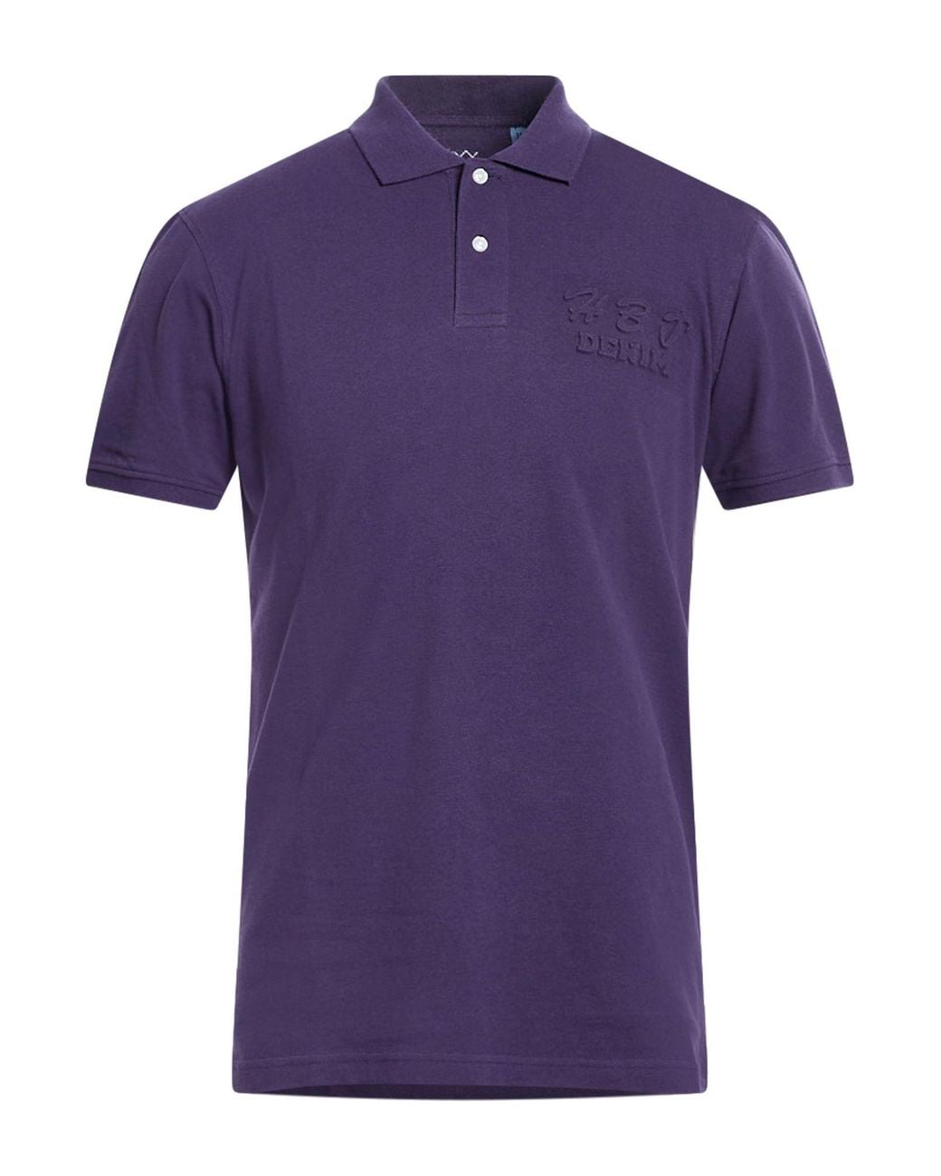 Harmont & Blaine Purple Polo Shirts for men