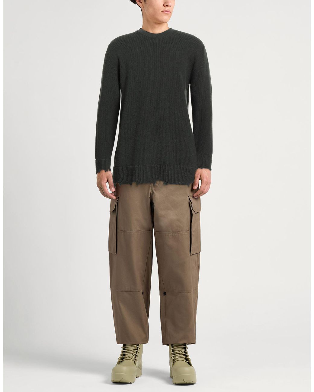 Laneus Black Jumper for men