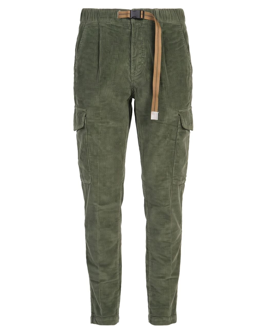 White Sand Green Trouser for men