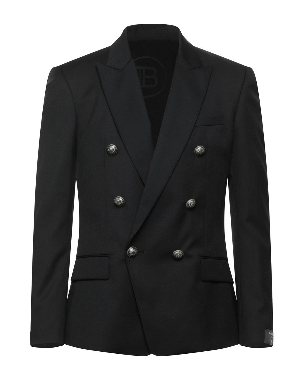 Balmain Suit Jacket in Black for Men Lyst