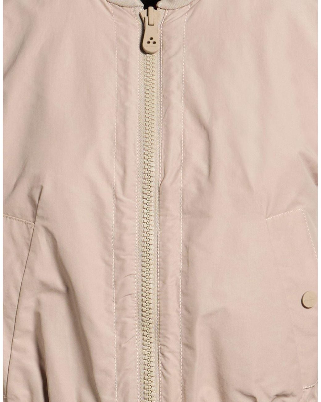 Peuterey Natural Khaki Jacket Cotton, Polyamide