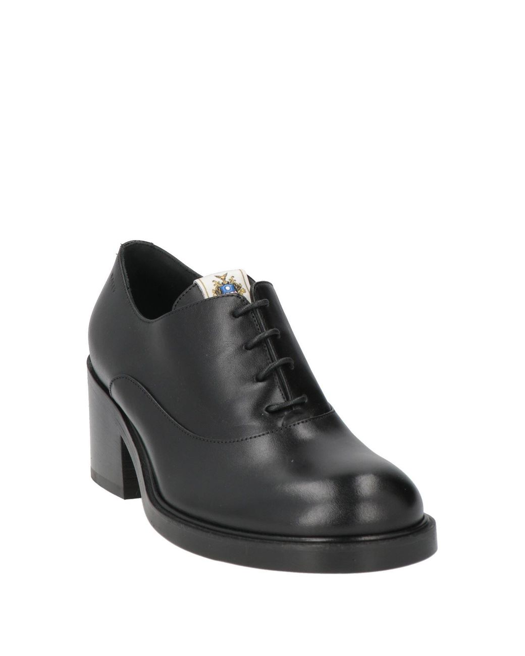 Bally Black Lace-Up Shoes Leather