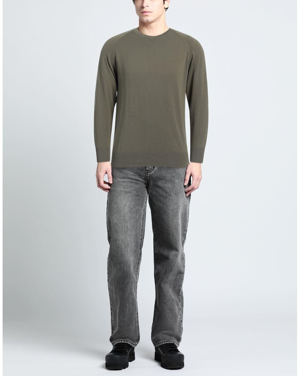 Aspesi Green Sweater for men