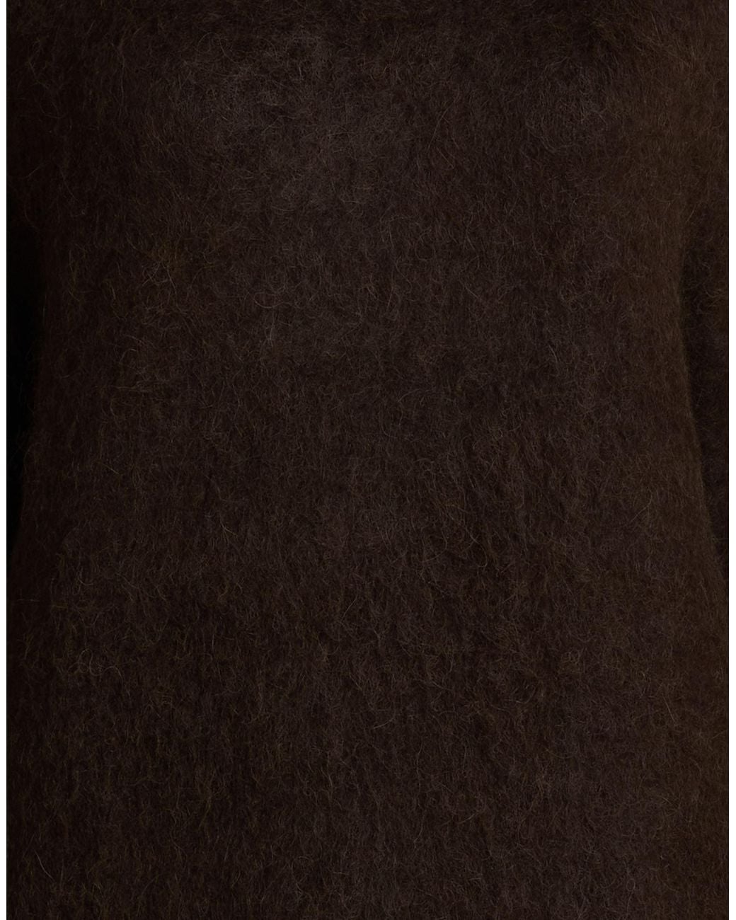Uma Wang Black Turtleneck Alpaca Wool, Virgin Wool, Polyamide, Elastane