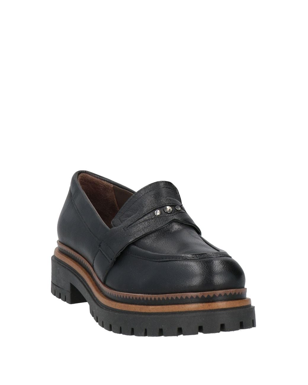 Mjus Black Loafers Leather