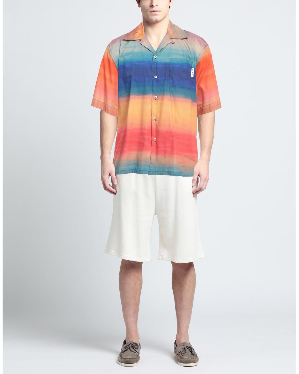 Camisa Marni de hombre de color Blue
