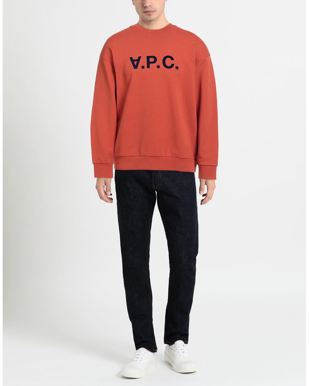 A.P.C. Orange Sweatshirt for men