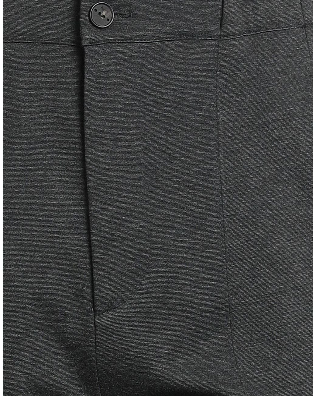 Hevò Gray Charcoal Pants Viscose, Polyamide, Elastane for men