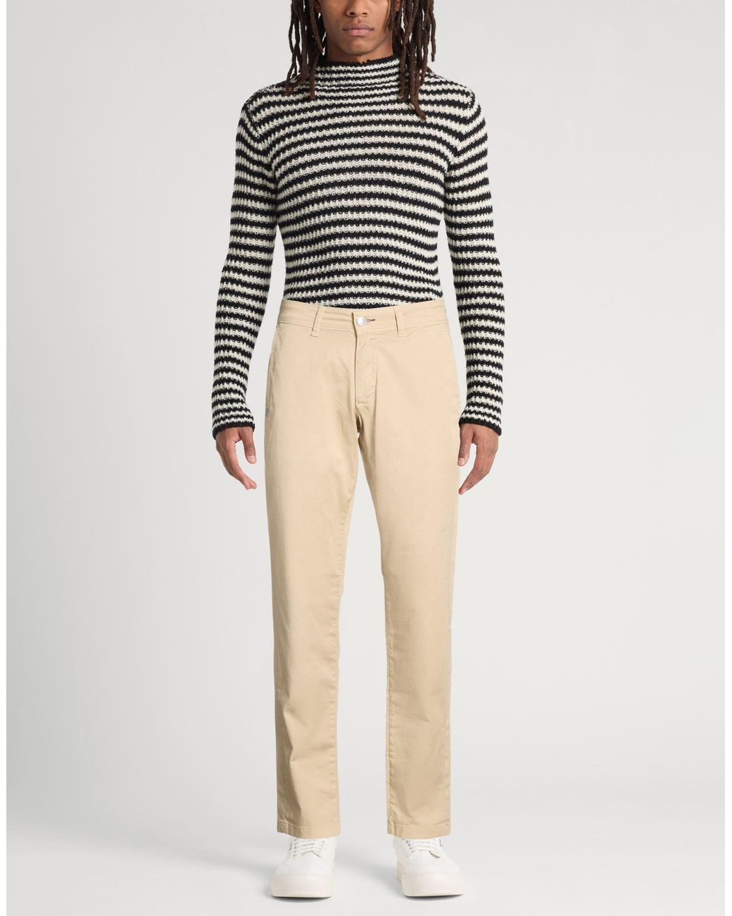 Daniele Alessandrini Natural Trouser for men