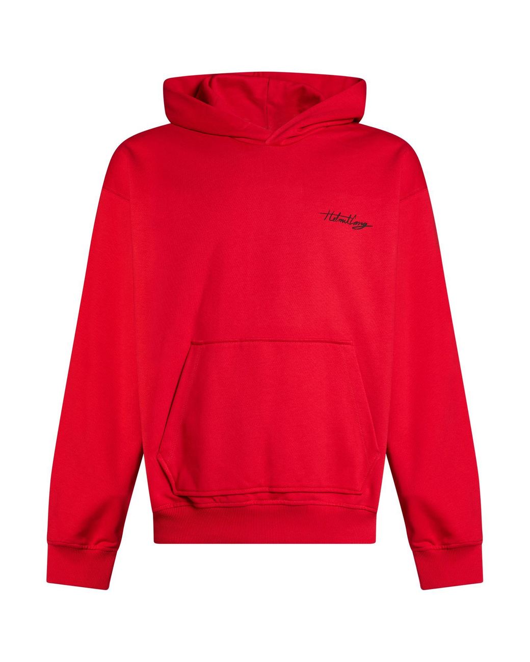 Helmut Lang Red Sweatshirt Cotton for men