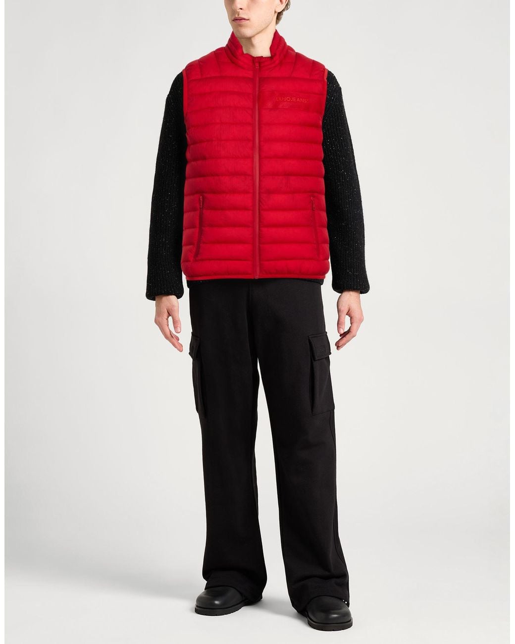 Liu Jo Red Vests for men
