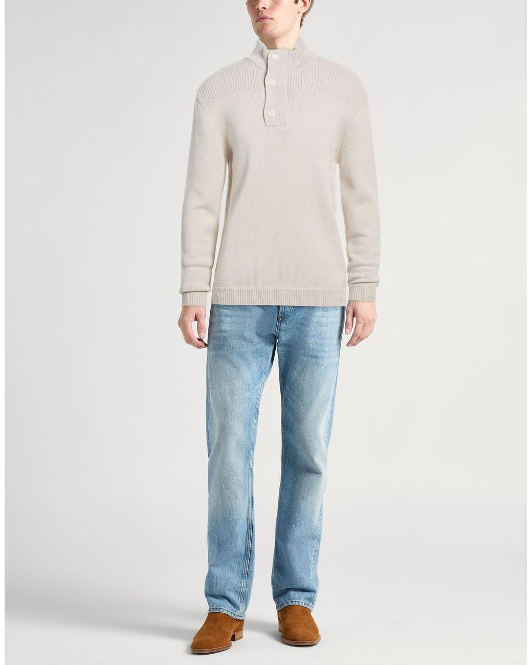 Daniele Fiesoli White Jumper for men