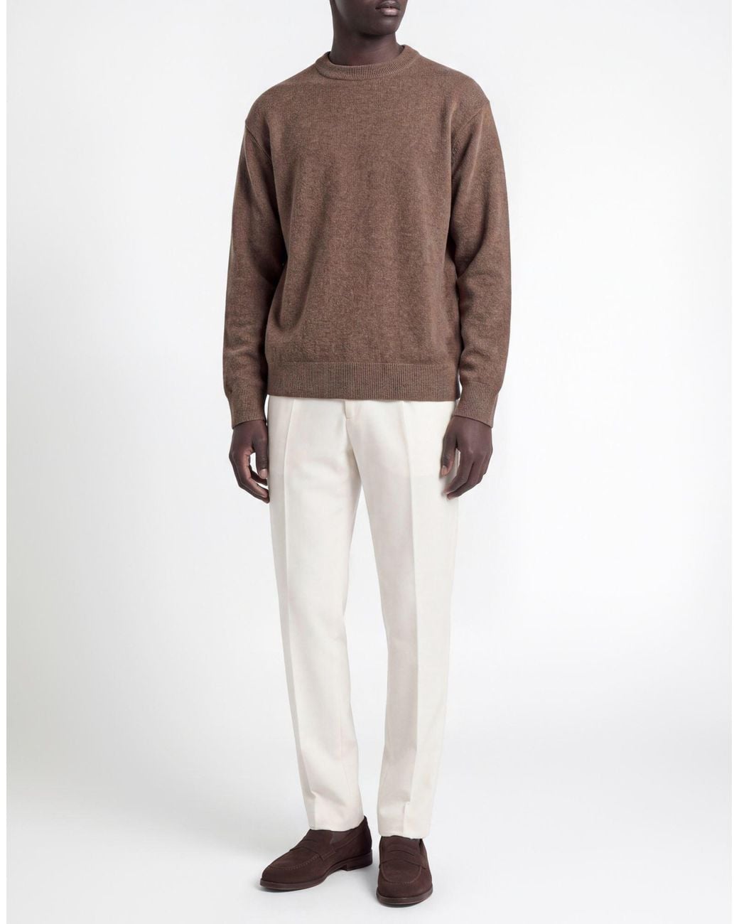 Daniele Fiesoli Brown Jumper for men