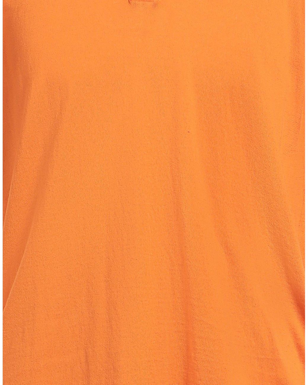 Roberto Collina Orange Sweater for men