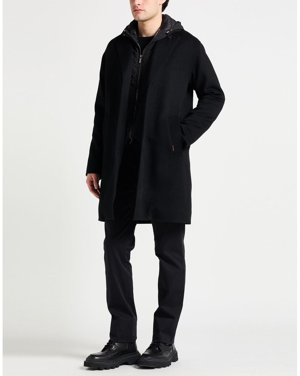 Abrigo Moorer de hombre de color Black