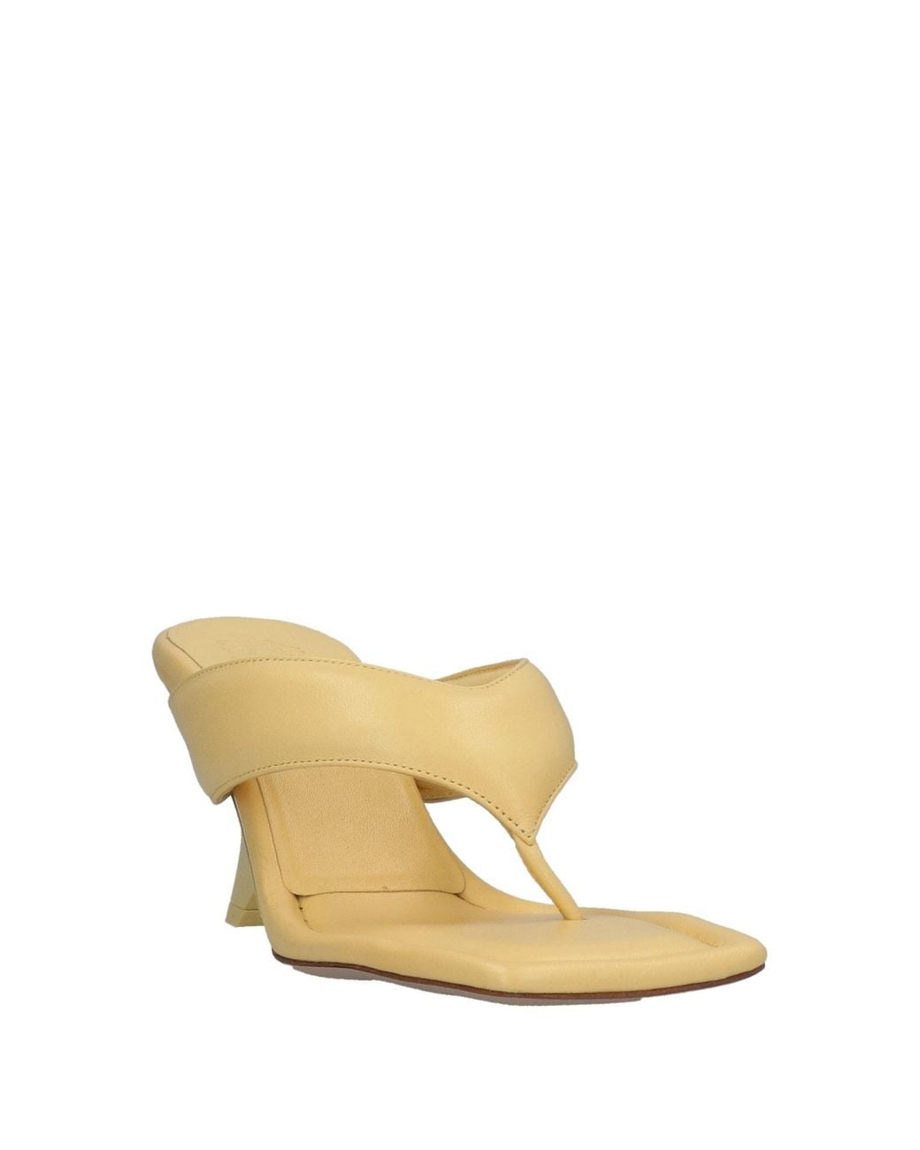 Gia Borghini Metallic Thong Sandal