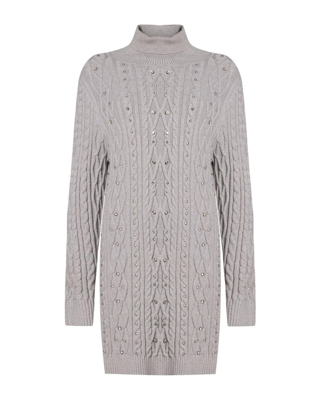 No Secrets Gray Mini Dress