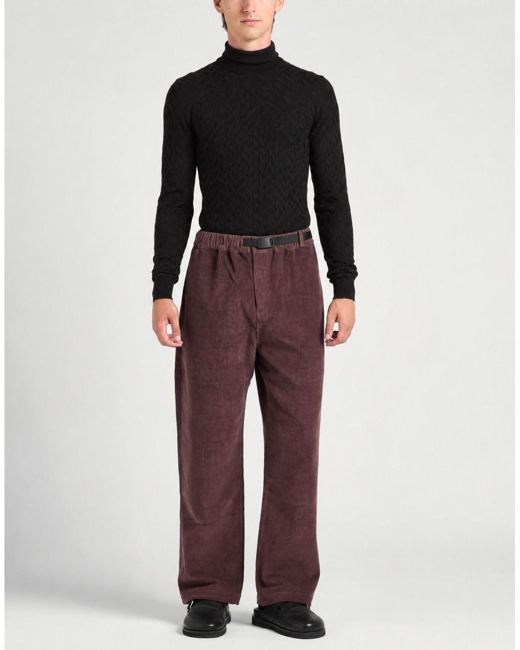 Gran Sasso Black Turtleneck for men