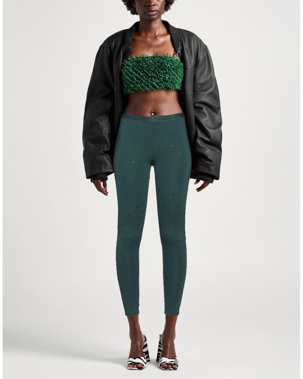 Sandro Green Leggings