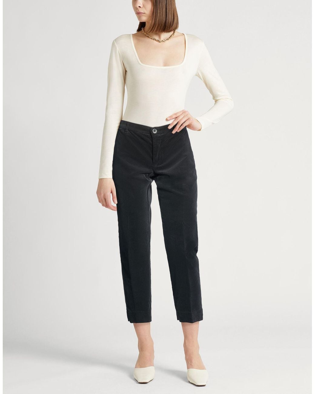 120% Lino Black Trouser