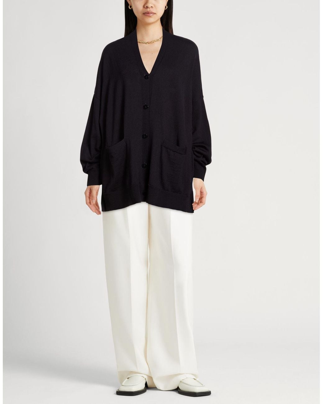 Daniele Fiesoli Blue Collezione N_01 Cardigan Merino Wool