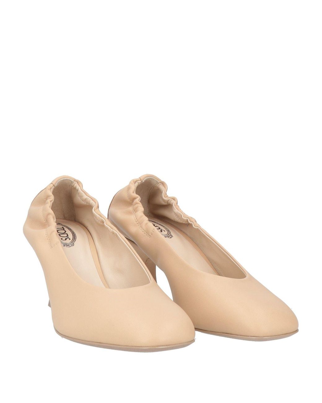Tod's Natural Pumps Leather