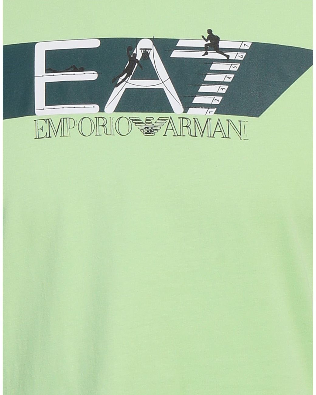 EA7 Green T-shirt for men