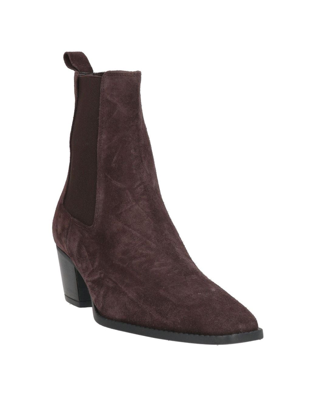 Bianca Di Brown Ankle Boots Leather